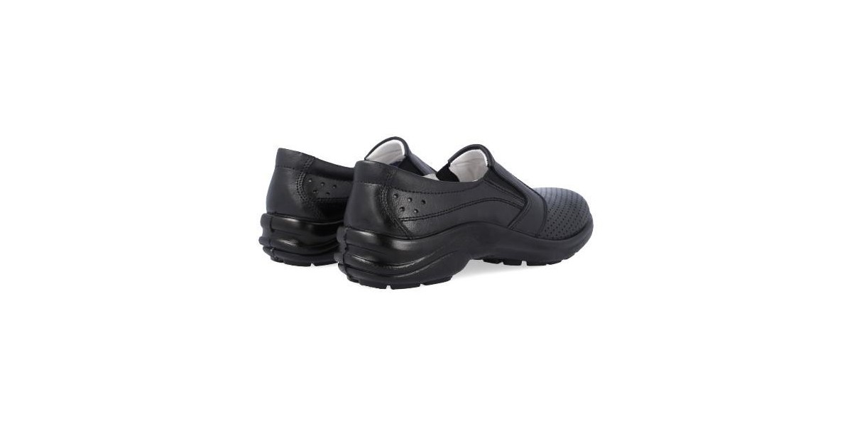 Calzado para Profesionales Fabricado en Piel LUISETTI Zapato Sanitario 0029 Monaco 