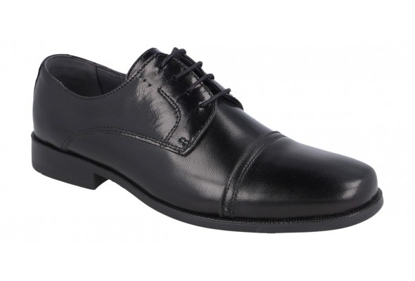 Blucher vestir de color negro|zapato de ceremonia hecho en piel